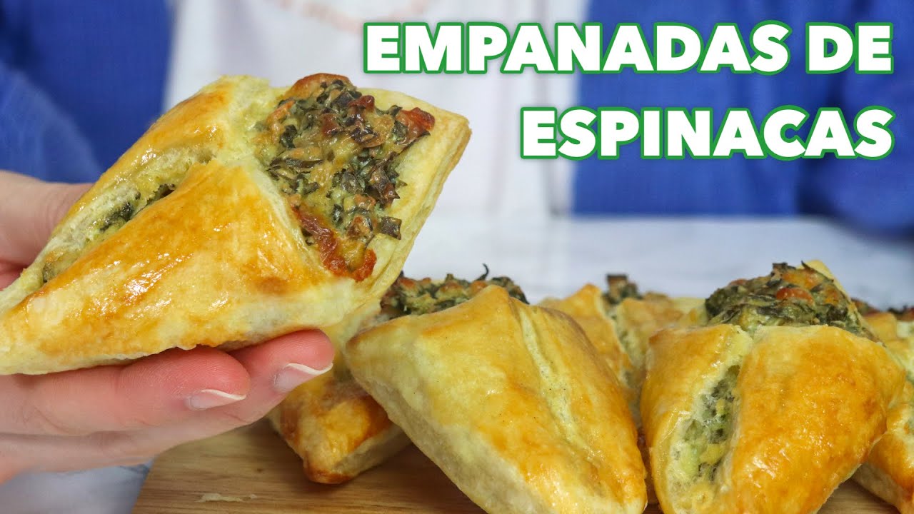 EMPANADAS DE ESPINACAS Y QUESO DE KRONK 🥬