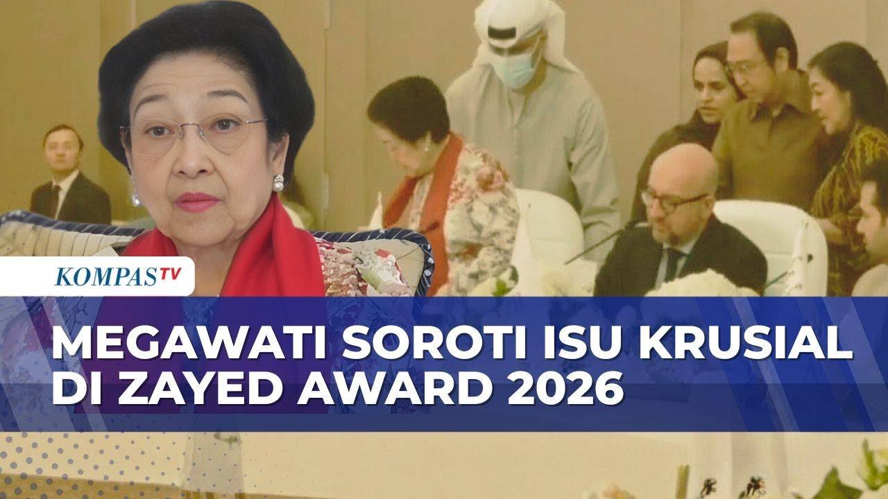 Megawati Hadiri Zayed Award Roundtable 2026, Bahas AI dan Masa Depan Bersama Tokoh Dunia