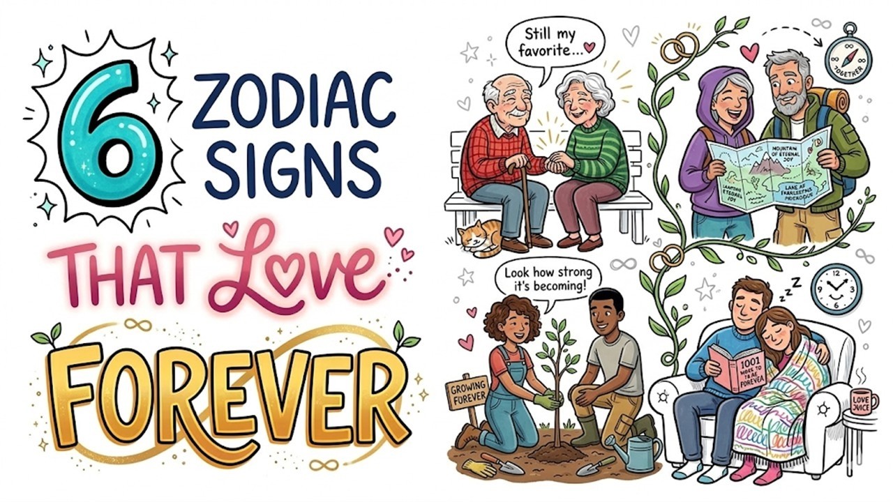 6 Zodiac Signs That Love Forever