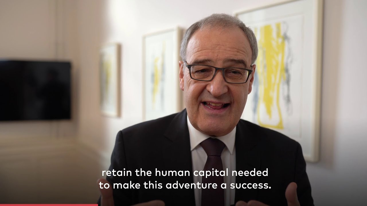 Guy Parmelin Has A Message For Swiss Startups