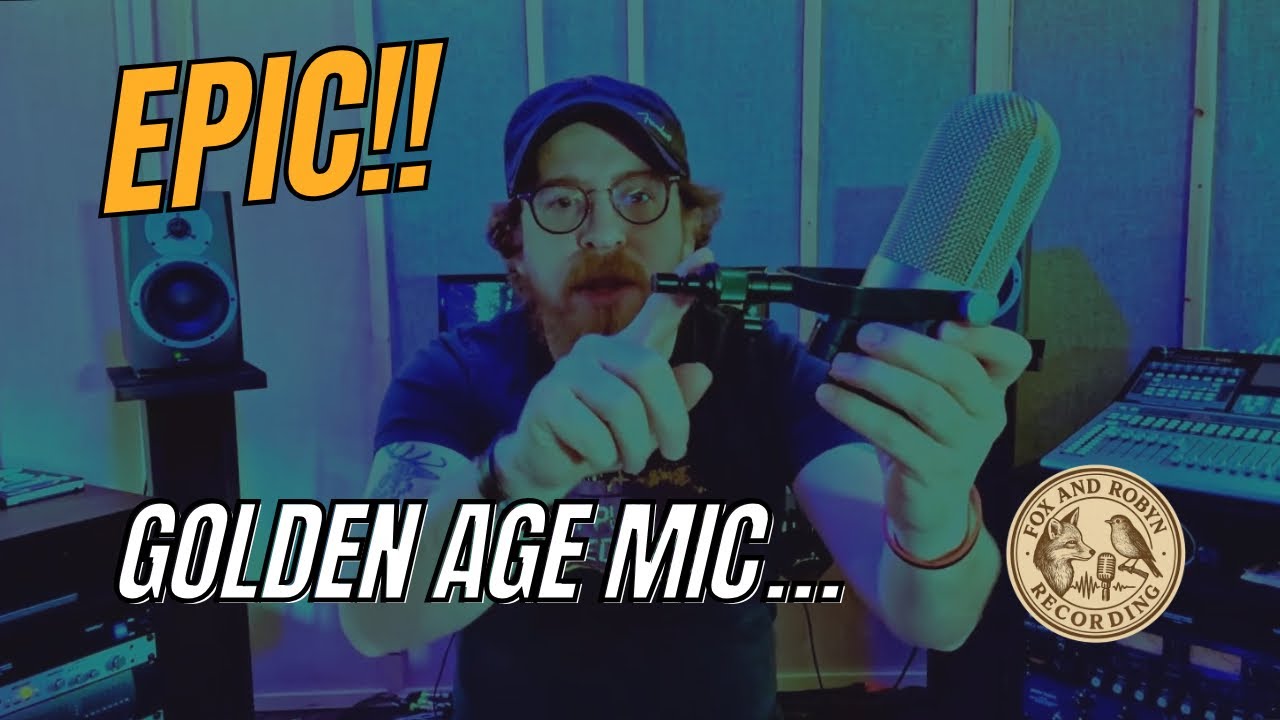 Golden Age R1 Active Ribbon MkIII | Fox and Robyn Recording