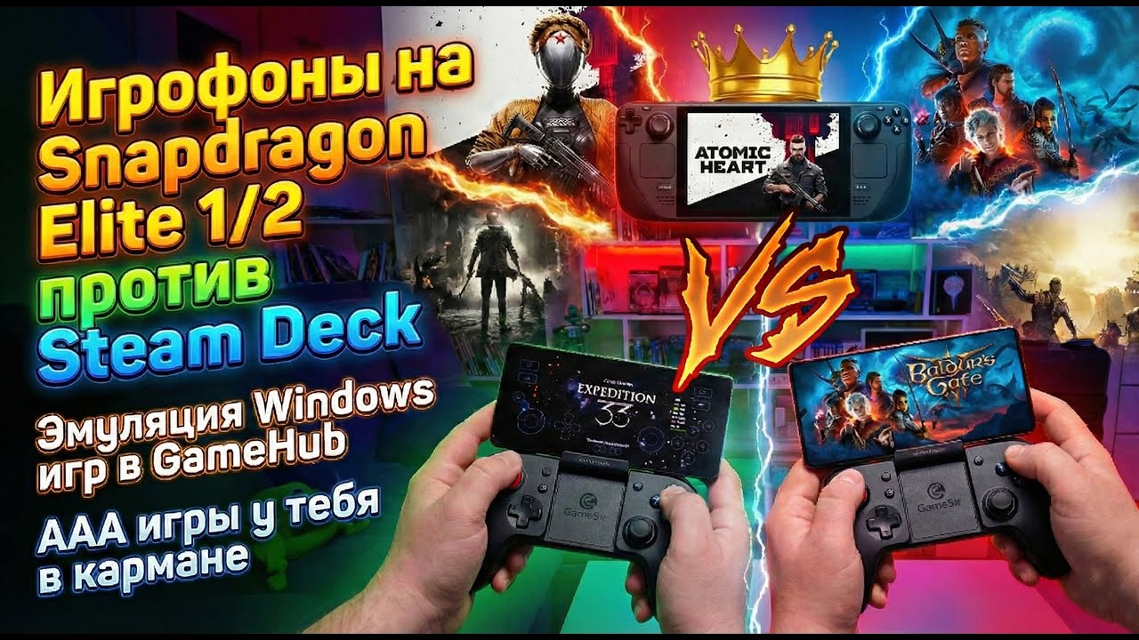PC-игры на Android через GameHub — Steam Deck больше не нужен?
