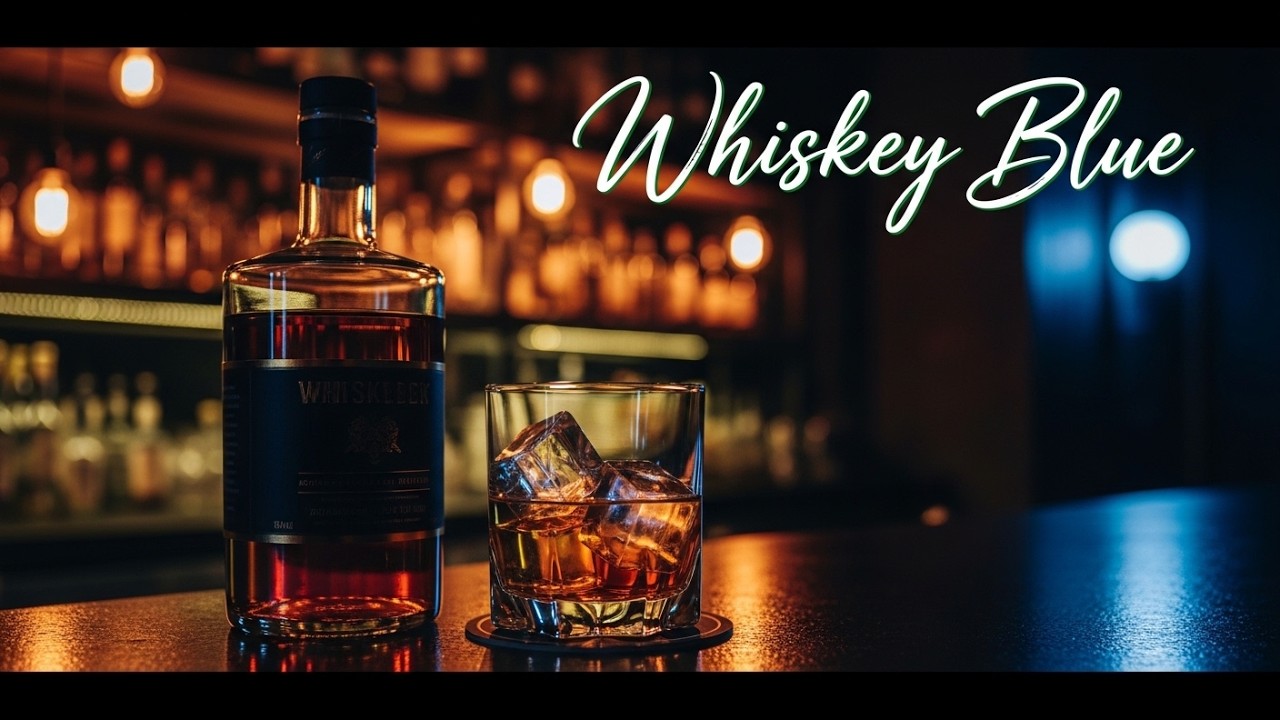 🔴 Whisky Blue Bar 🥃 Smooth Sax & Piano for Late Night Relaxation