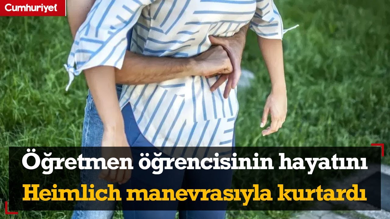 Öğretmen öğrencisinin hayatını KURTARDI!