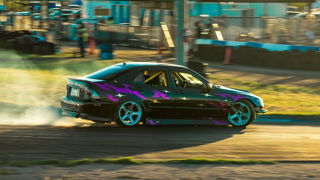 Japanese DRIFT TRACK in the Middle of the AMERICAN DESERT