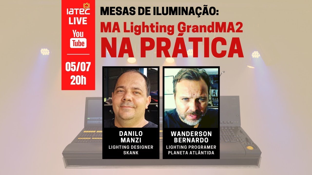 MESAS DE ILUMINAÇÃO: GRANDMA2 NA PRÁTICA