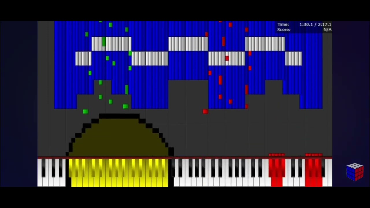 Dark midi pac man theme reverse 