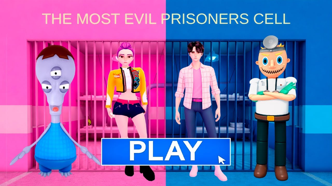 ALIEN VS RUMI AND JINU VS BOYS VS EVIL DOCTOR? OBBY Full Gameplay #roblox