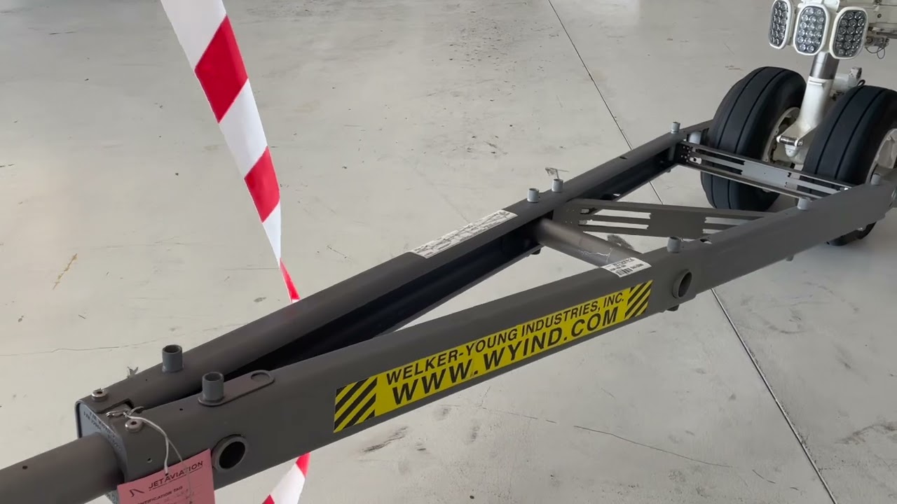 Gulfstream GVII-500 Towbar Installation