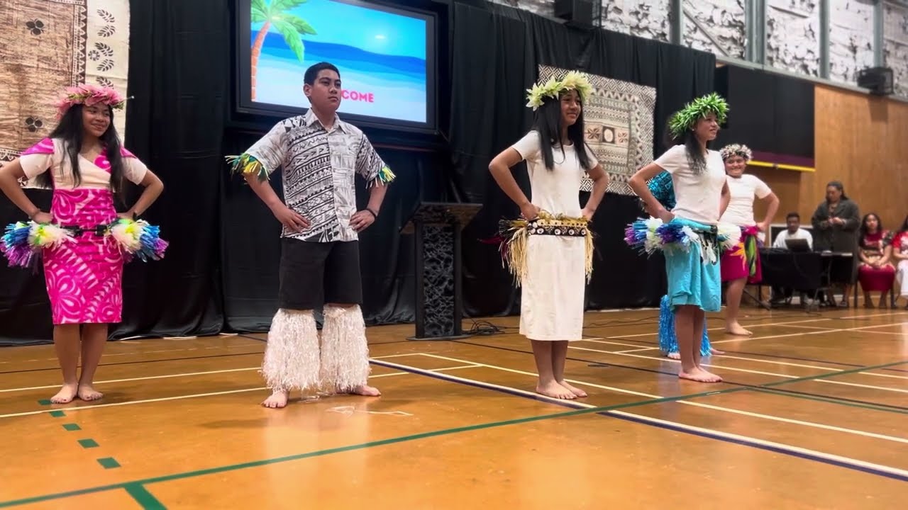 Papatoetoe Intermediate School Cook island group 2025 Pasifika Fono 