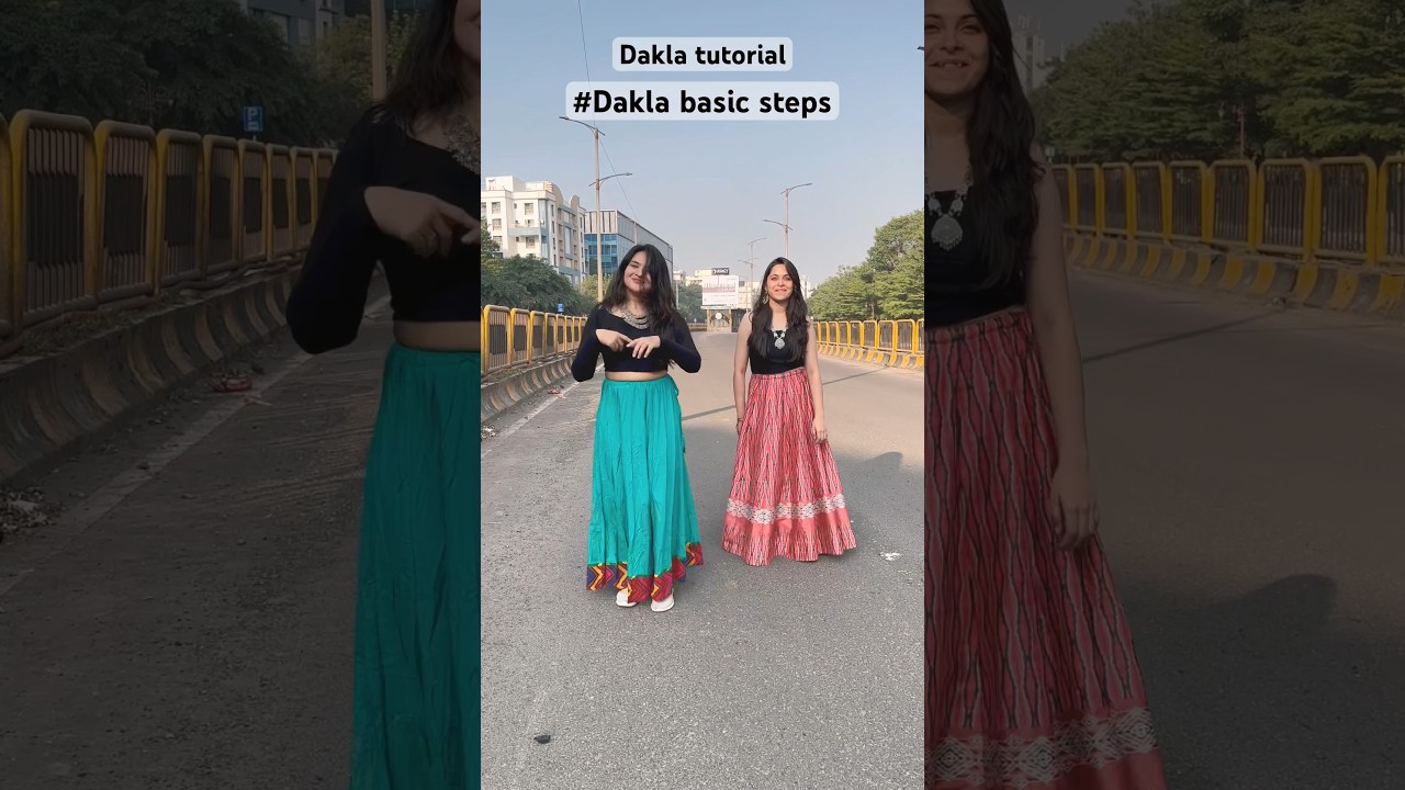 Learn easy Dakla steps| Tutorial| #dakla #garbadance #basic #tutorial #navratri #trendingshorts