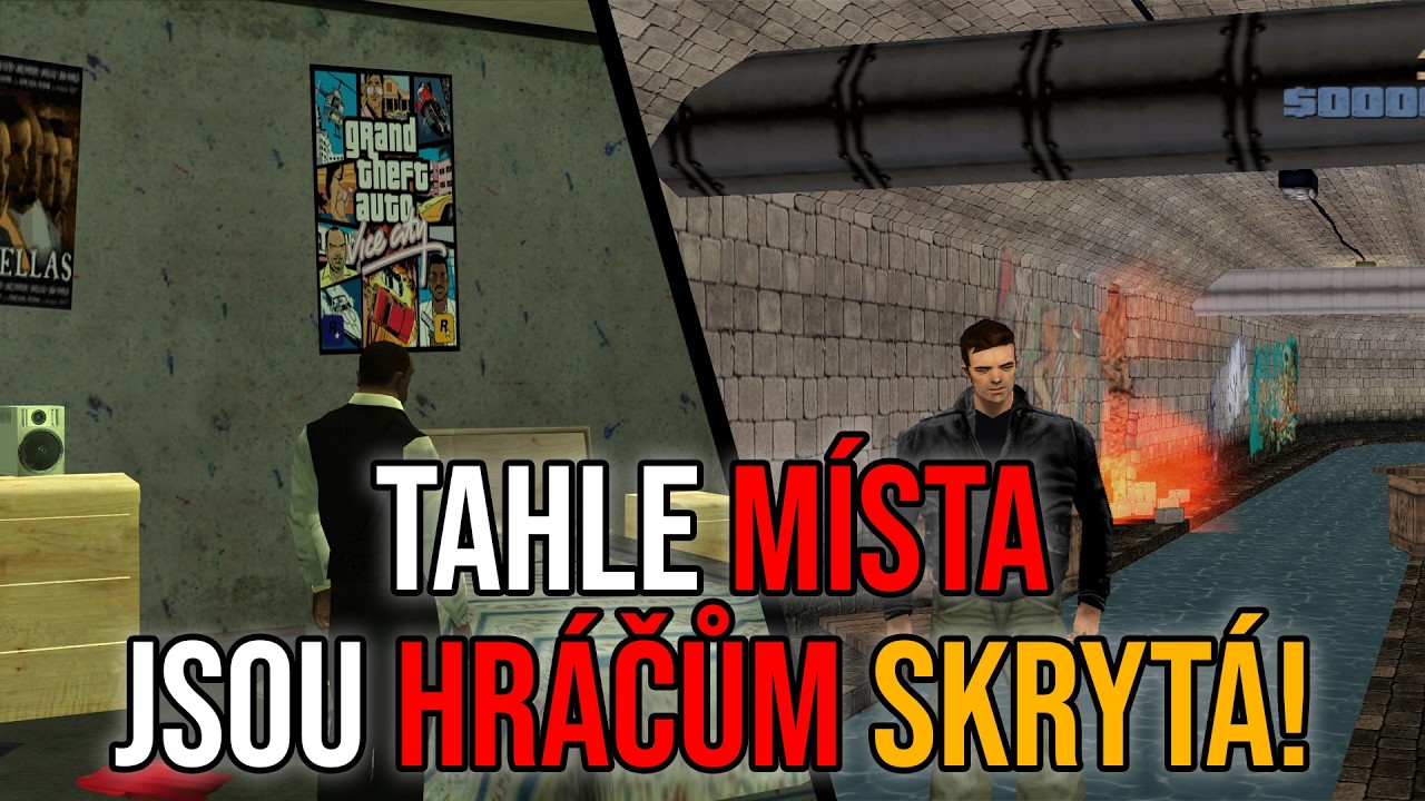 Skryté lokace v GTA, o kterých většina hráčů nemá tušení!