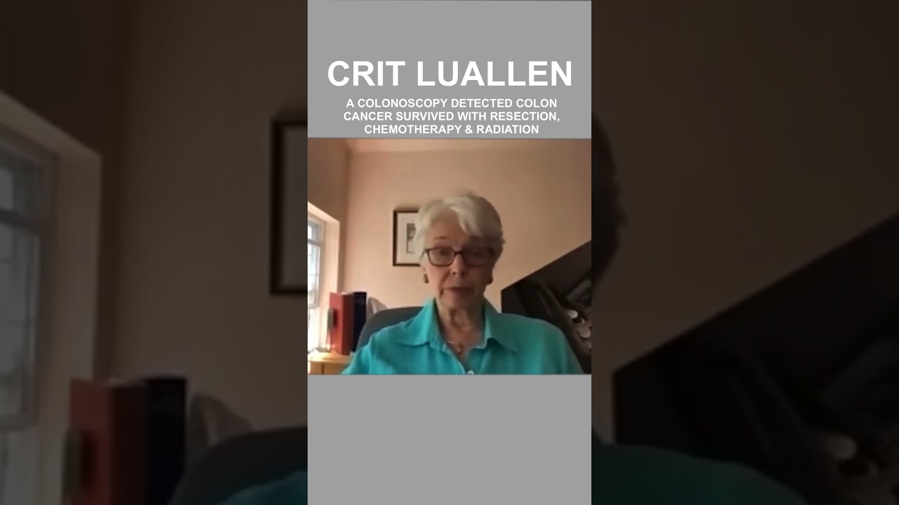 After a Colonoscopy, Colon Resection, Chemotherapy and Radiation Crit Luallen survived Colon Cancer