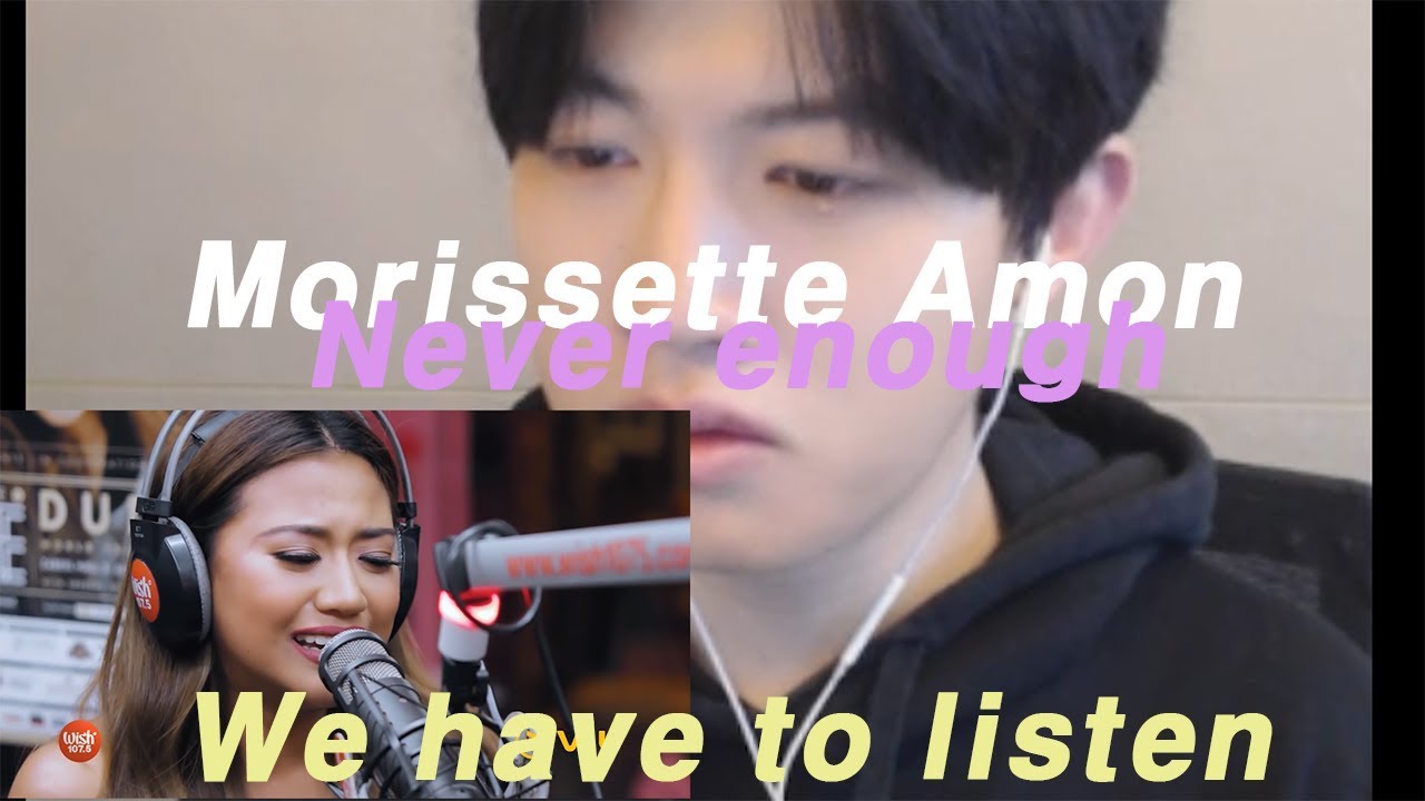 [Korean reaction] Morissette Amon - Never enough / korean youtuber