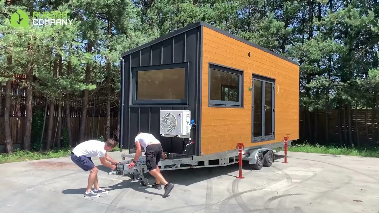 Afneembare trailer Tiny House