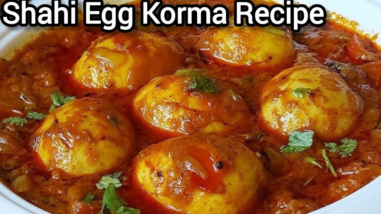 15 Minute Instant Tasty Shahi Egg Curry Recipe | Shahi Anda Curry Recipe |