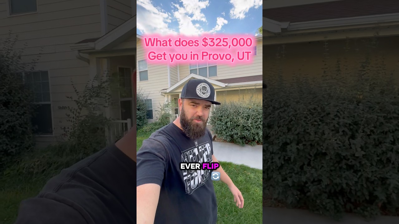 $325,000 Single Family Home in Provo, UT #beardedrealtorut