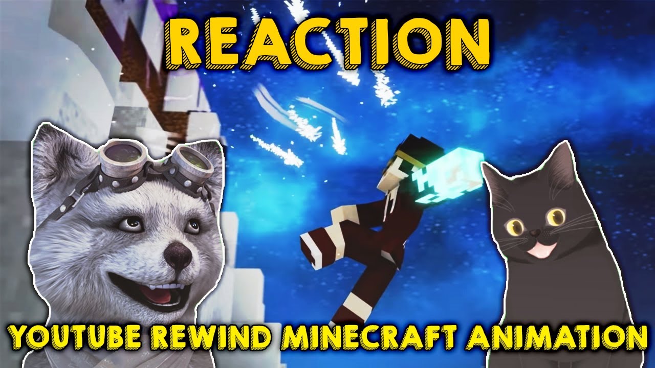 AKU DAN @MoenD REACTIONIN KARAKTER KITA DI YOUTUBE REWIND MINECRAFT ANIMATION INDONESIA!!