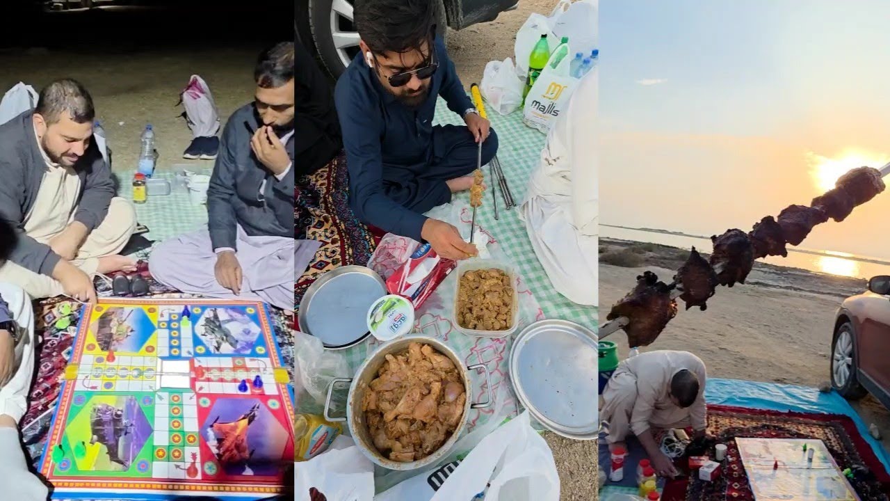 Friends Beach BBQ Day | Mutton BBQ, Ludo & Full Masti 🏖️🔥 