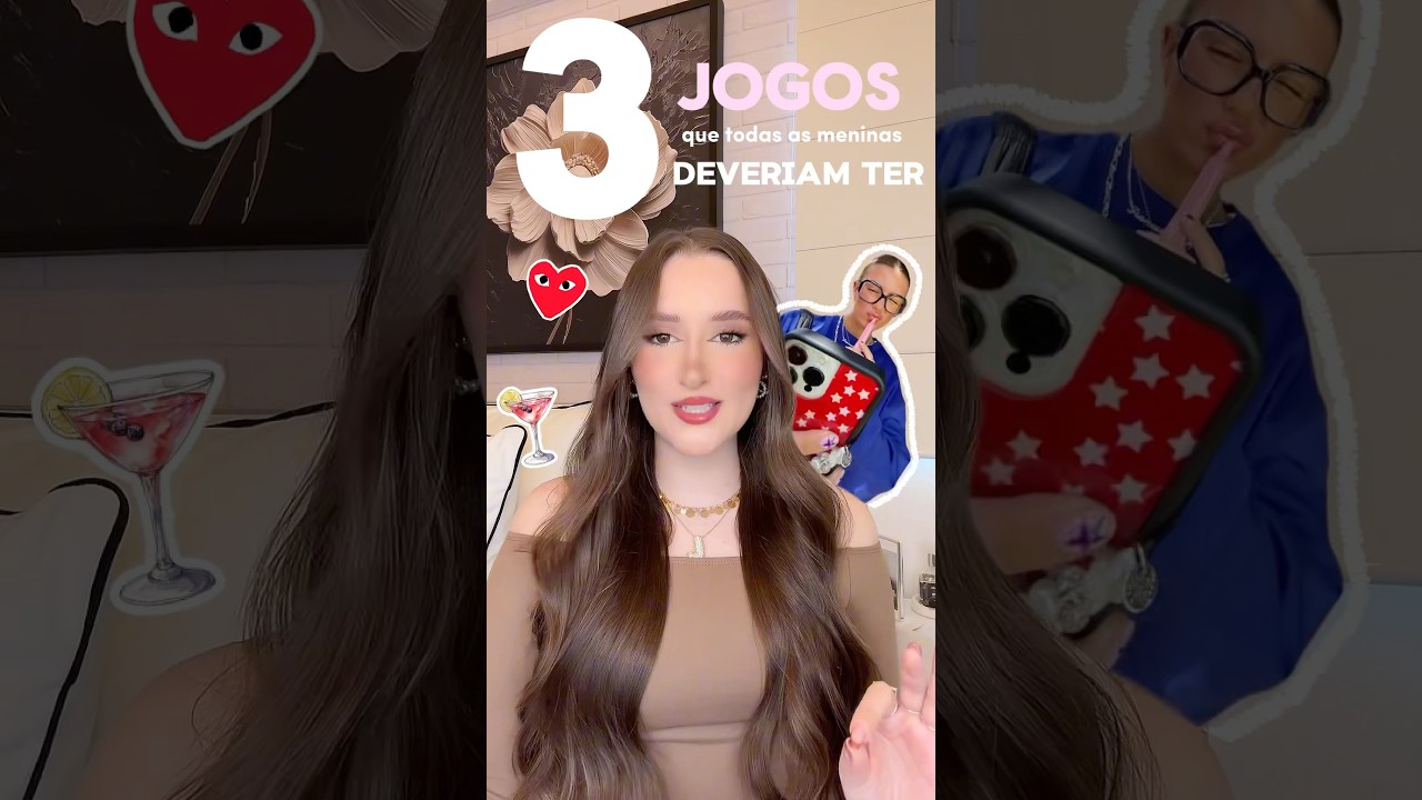 3 jogos que todas as meninas deveriam ter no celular!!! 🧸🐆🧚🏻&zwj;♀️💃🏼🎀👯&zwj;♀️💫✨🪩💋⚡️🍒🏃🏼&zwj;♀️