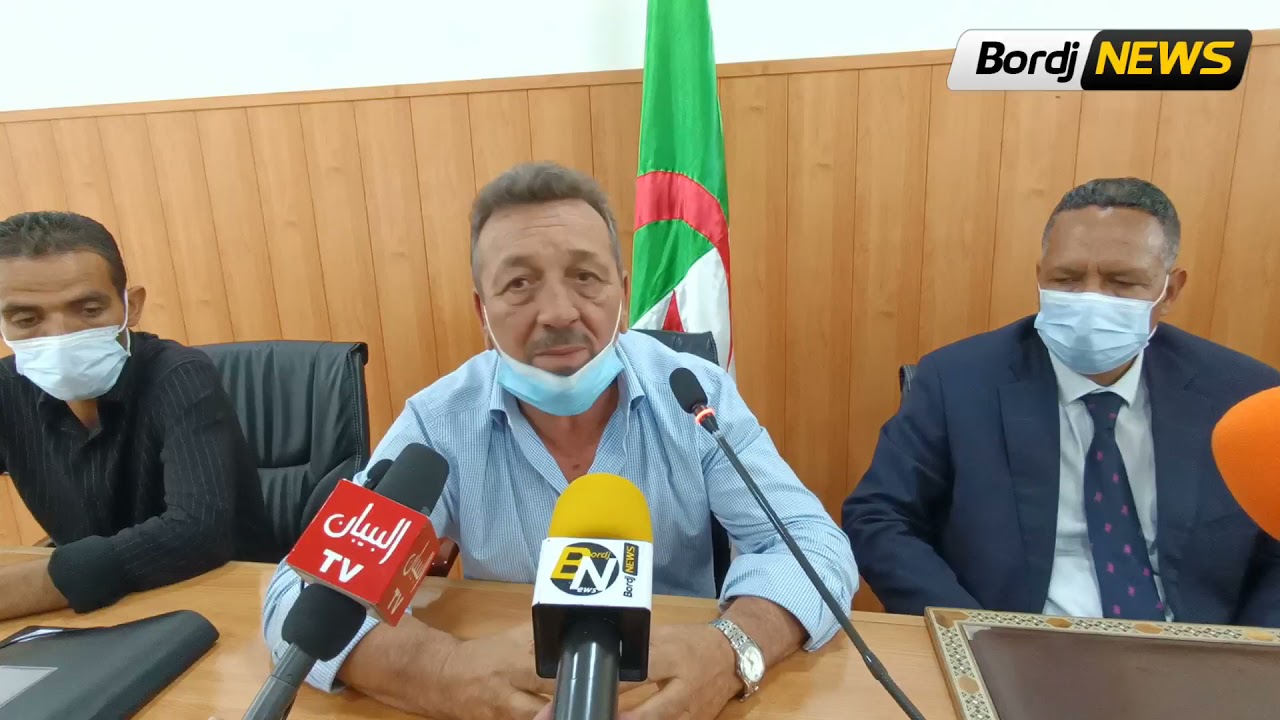 تصريح اسماعيل بن حمادي بعد اجتماع لجنة التضامن لتوفير 04 محطات اكسجين و500 مكثف اكسجين فردية بالبرج