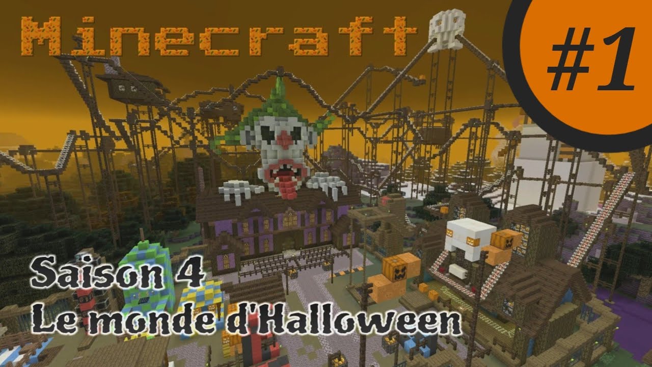 Minecraft saison 4 : Le monde d'Halloween - Épisode 1 (Les premières frayeurs)