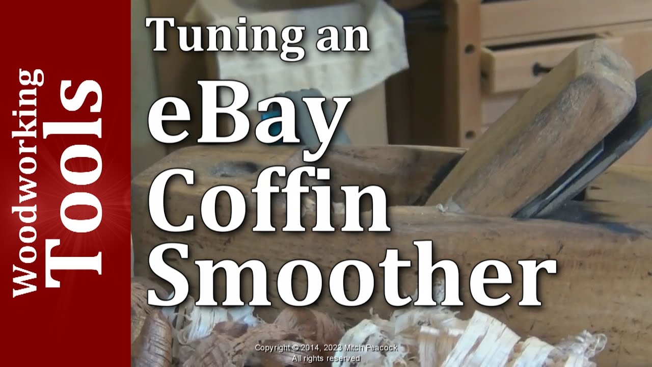 eBay Coffin Smoother, tuned up / woodworking / tools
