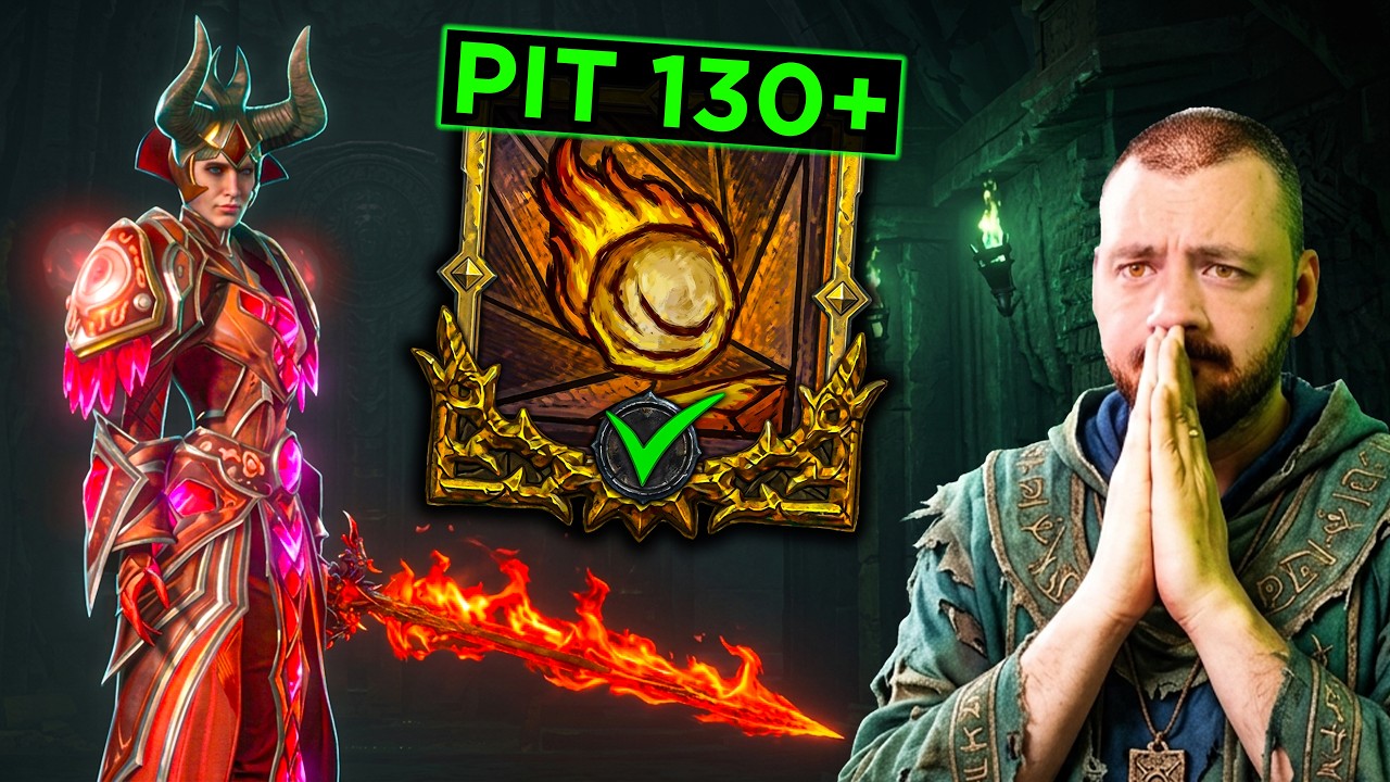 Diablo 4 Meteor Sorc is Finally S-Tier - Pit 130 & Torment 12 Guide Season 15