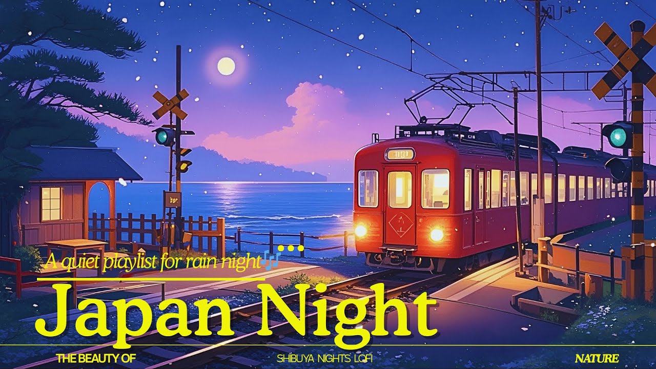 Japan Night 🌃 Resipiscence: the return to a better state of mind | a quiet playlist for rain night🎶