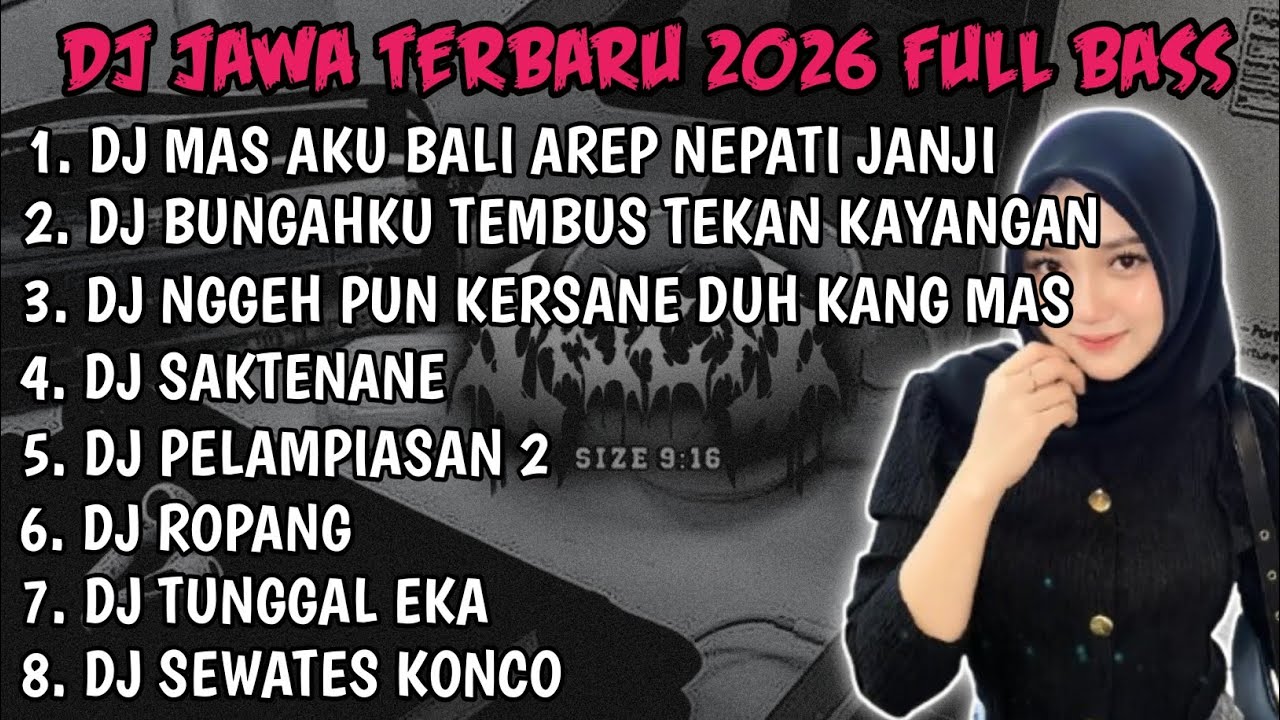 DJ JAWA TERBARU 2025 FULL BASS | DJ DEMI KOWE X DJ DENOK X DJ RAISO NGAPUSI MENGKANE ! 