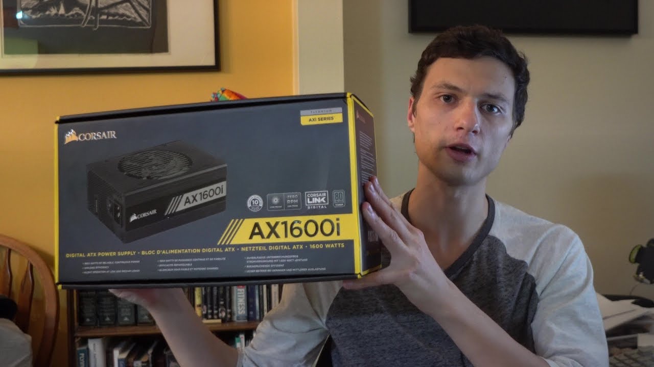 Corsair AX1600i Unboxing and Review