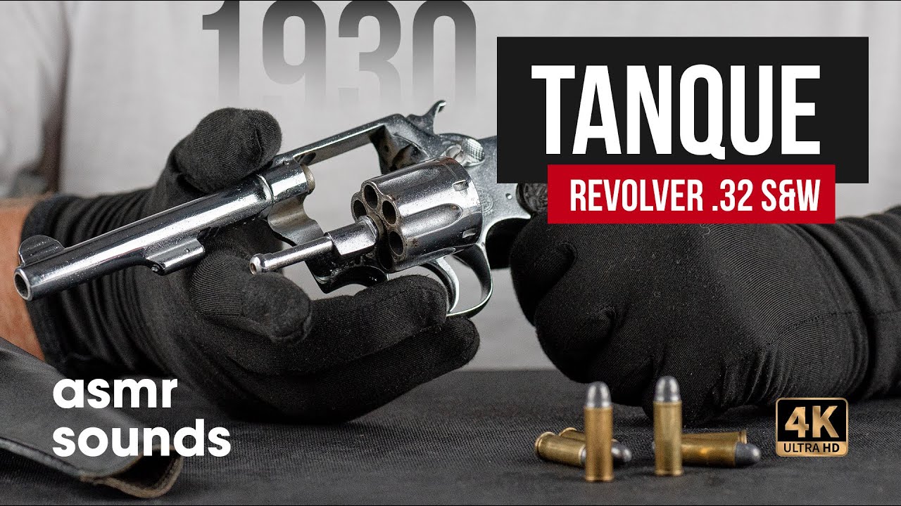 Revolver .32 S&W - Tanque Espanha 1930 [Gun ASMR]