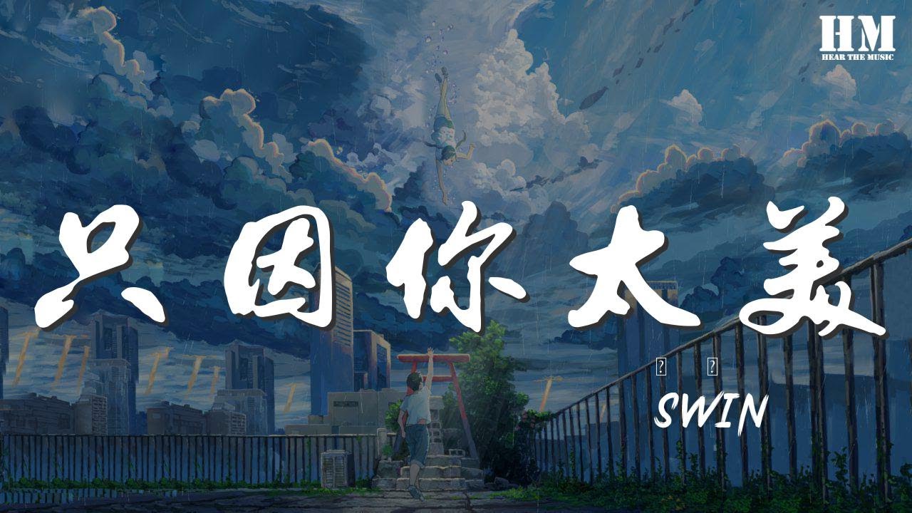 SWIN - 只因你太美『只因你太美 baby 只因你太美 baby』【動態歌詞Lyrics】