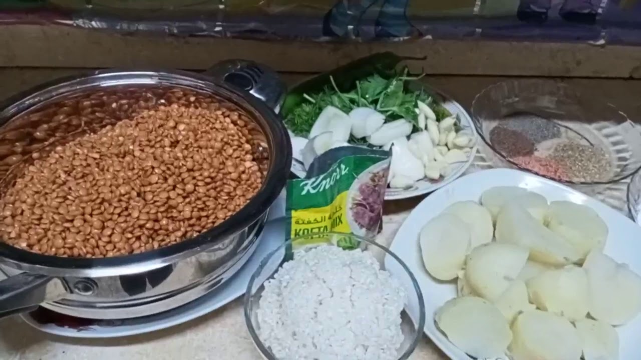 طريقة عمل كفتة العدس بكل أسرارها وتكاتها ولا ألذ ولا اطعم من كده