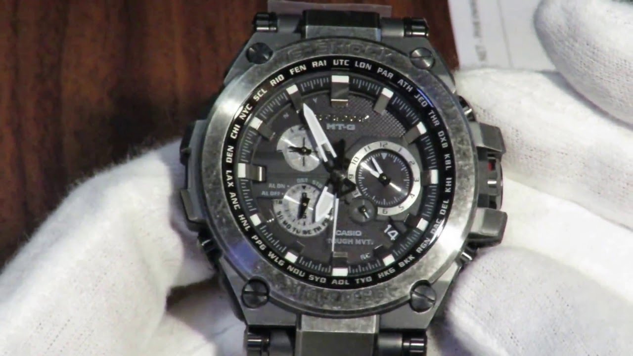 CLOSE-LOOKED G-SHOCK MTG-S1000V Aged IP the Metal Twisted