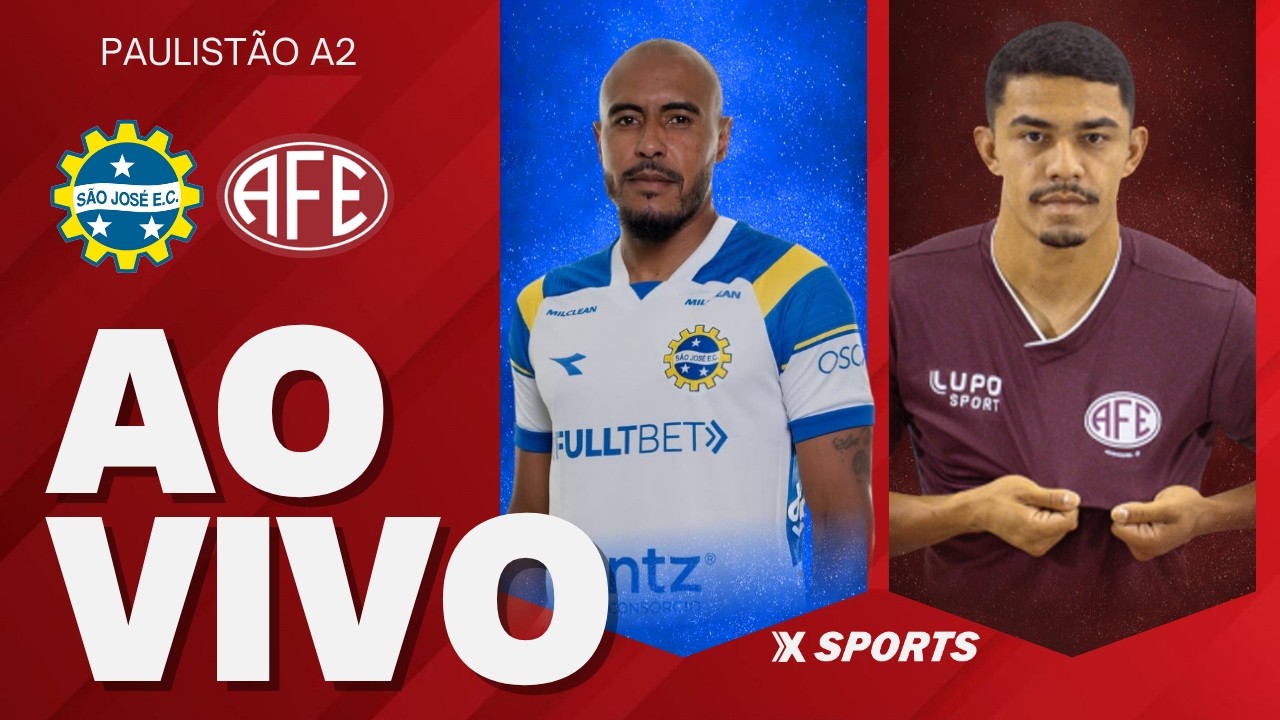 S&Atilde;O JOS&Eacute; X FERROVI&Aacute;RIA - PAULISTA A2 - AO VIVO E COM IMAGENS