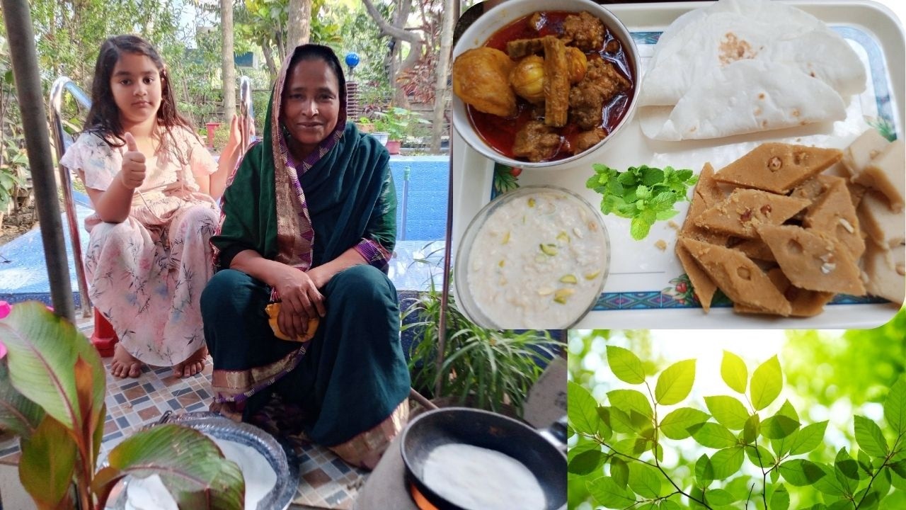শবে বরাত স্পেশাল সুস্বাদু নবাবি লাচ্ছা সেমাই , মাংস ও বরান চালের মজাদার রুটির রেসিপি | মাংস ও রুটি |
