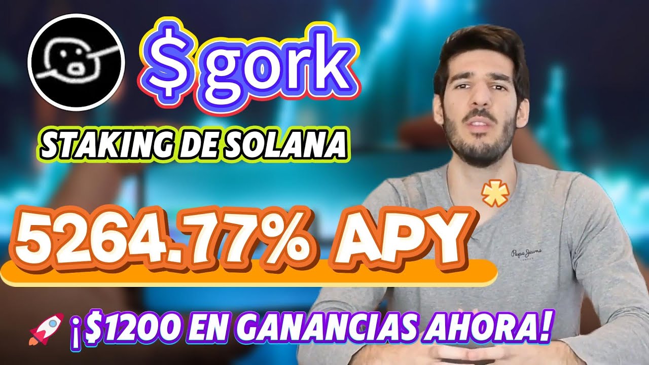 gork + gork solana meme = 5264.77% APY — fórmula cripto para el bull market