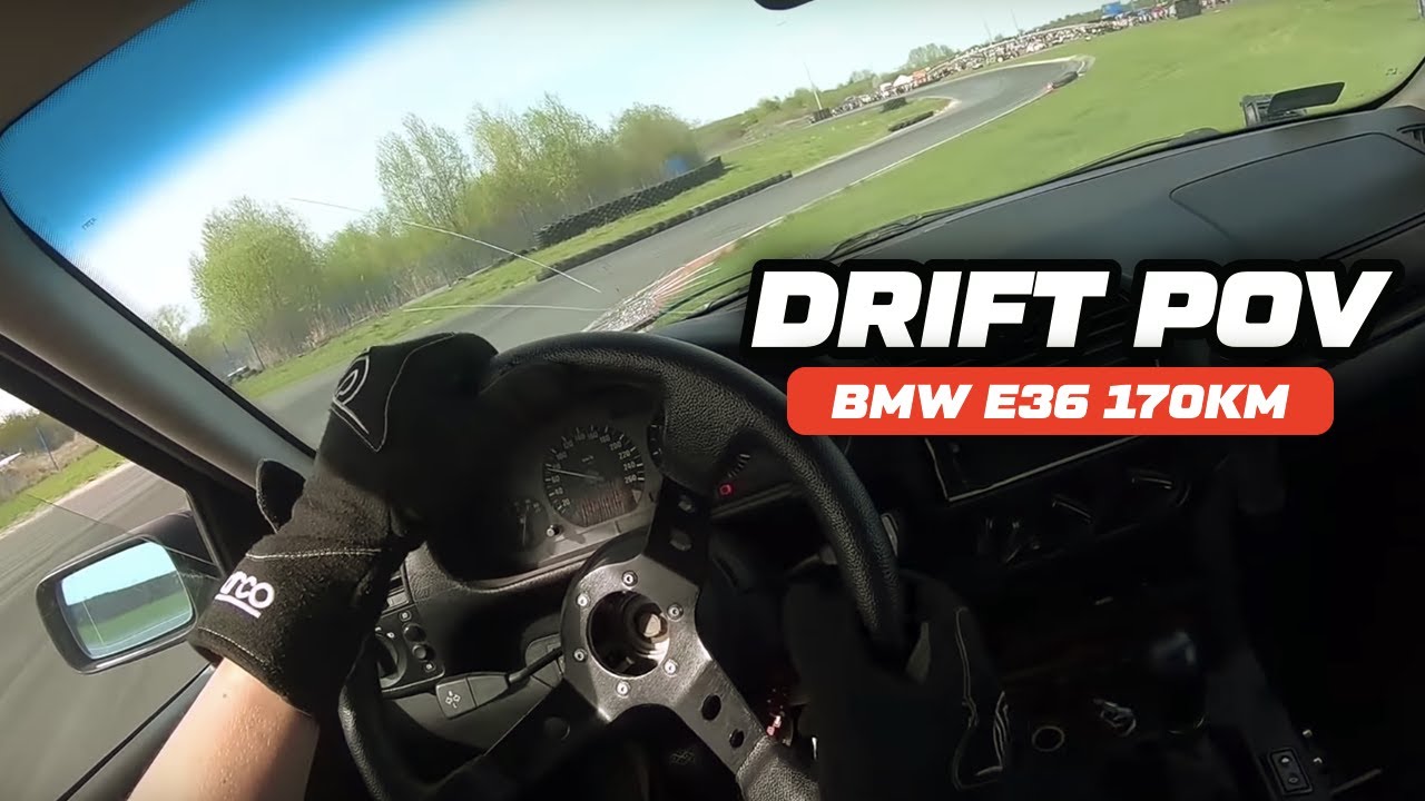 BMW E36 323i DRIFT OnBoard / FORMULA GRUZ - Drift Pov #3