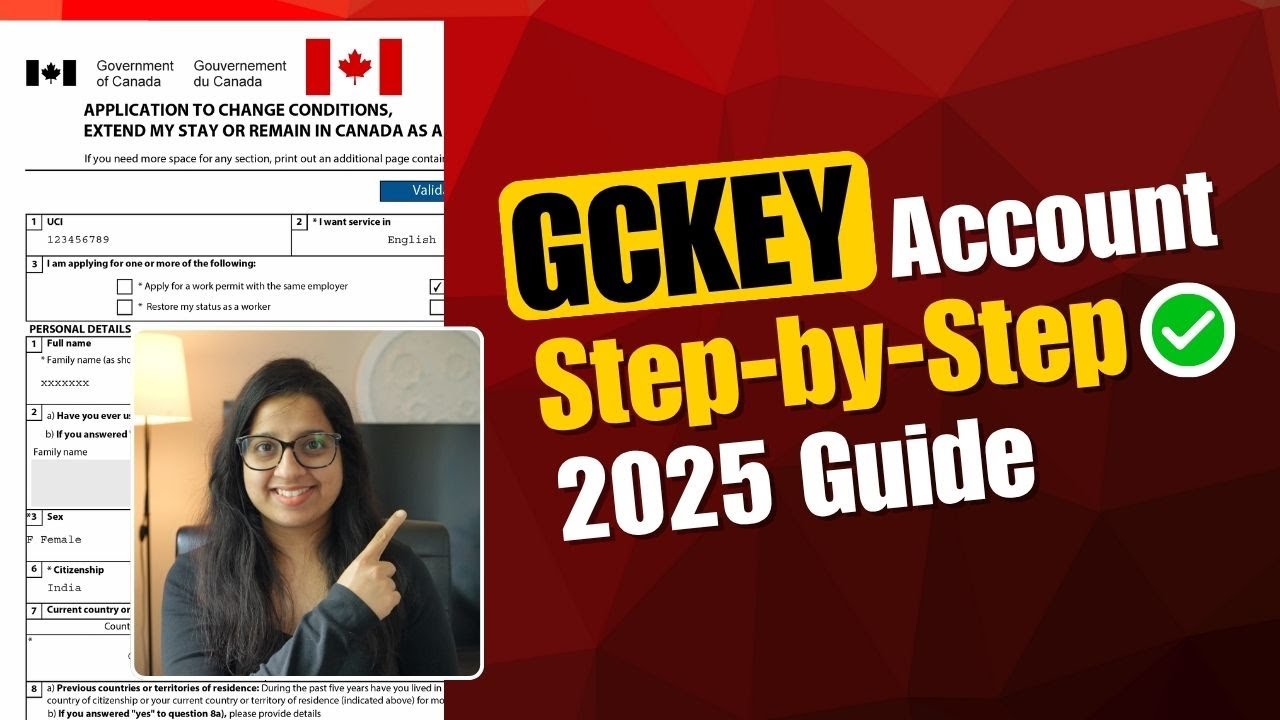 How to Create GCKey Account for Canada in 2025 | Step by Step Guide