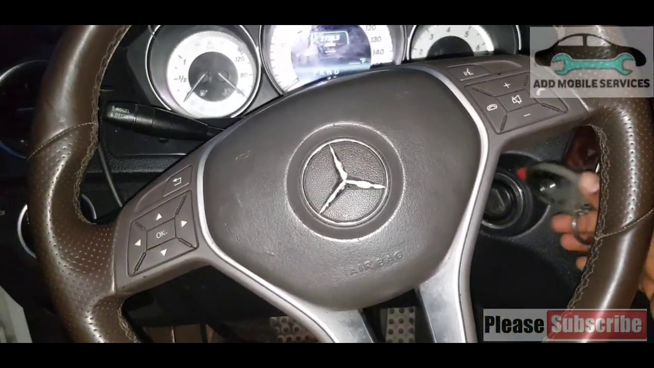 Benz C300 2011 года: не заводится и нет связи с CAN-шиной шасси