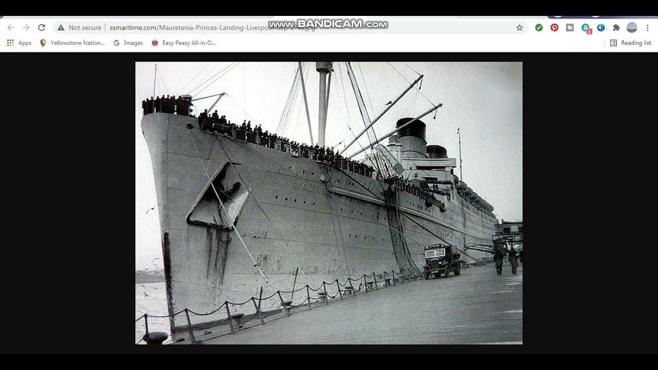 RMS Mauretania 2 should Alex Beaut Line 5 models versions of RMS Mauretania 2