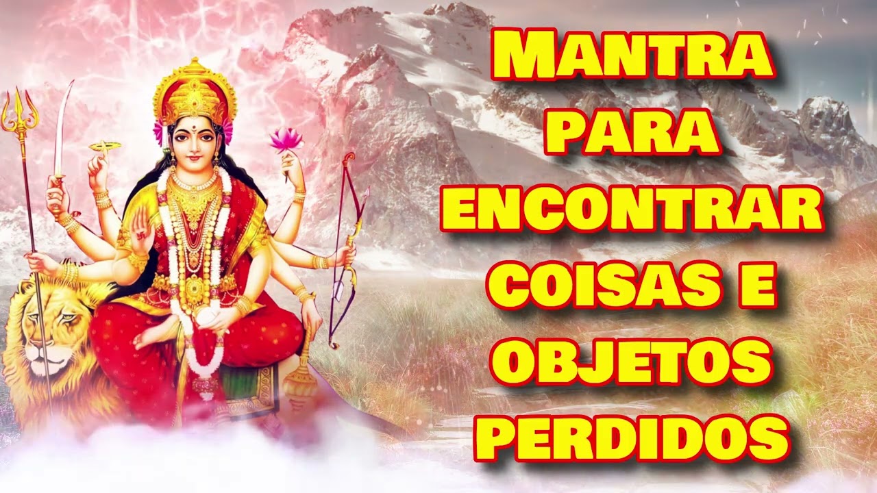 Mantra para encontrar coisas e objetos perdidos