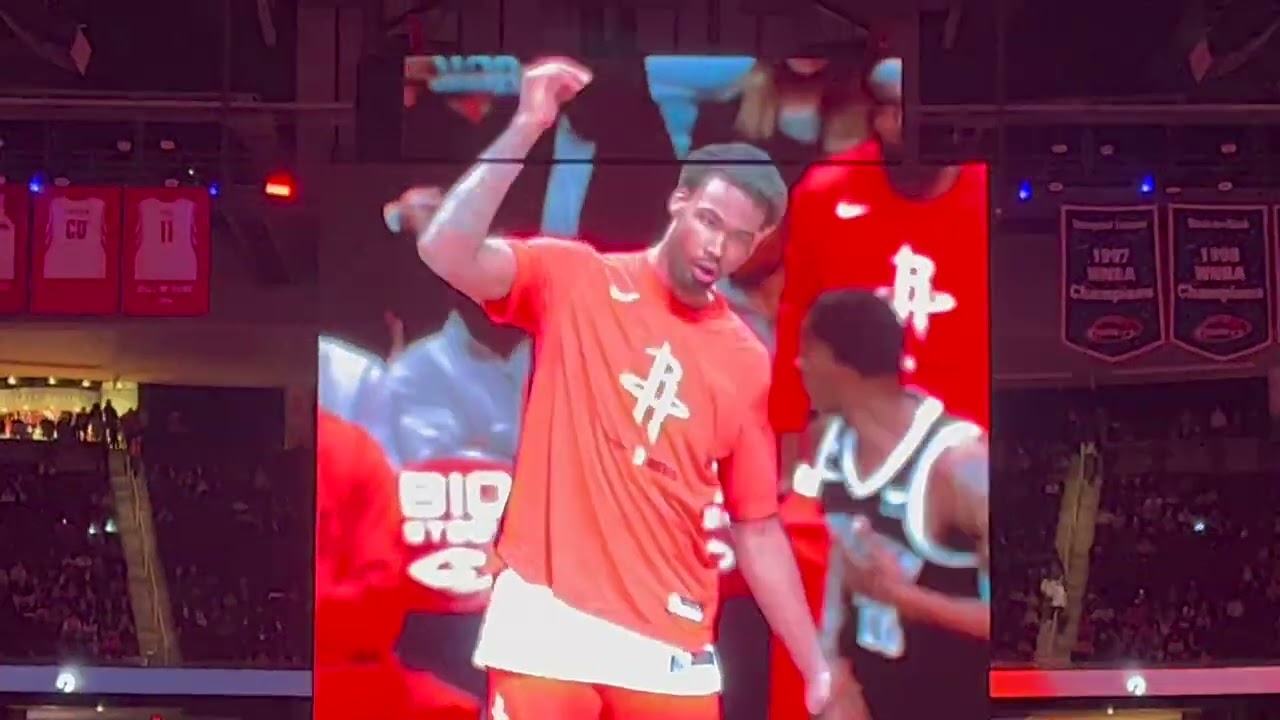 Houston Rockets Player Introductions