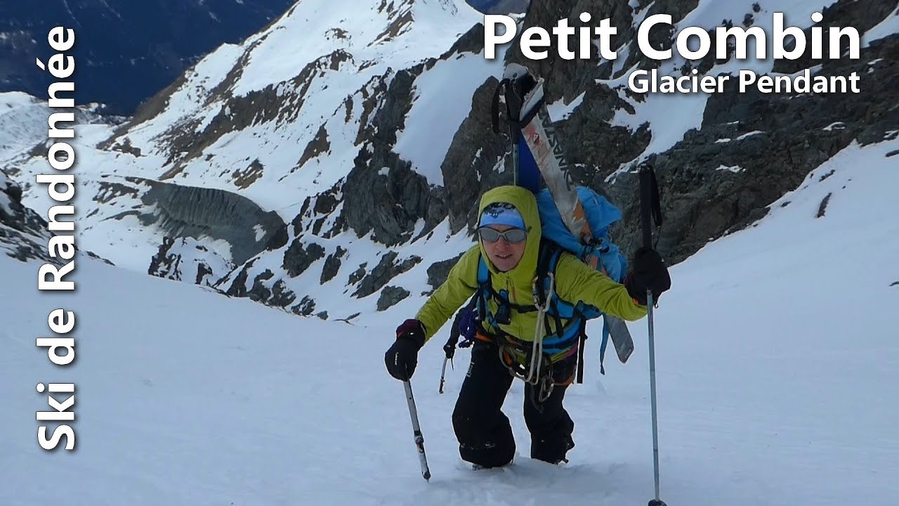 Ski de randonnée : Petit Combin 3663 m par le glacier Pendant - descente par le glacier des Follats