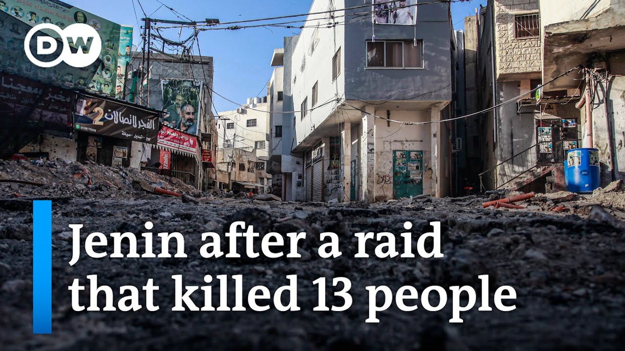 Israel's military has carried out its largest raid in 20 years in the Jenin refugee camp | DW News