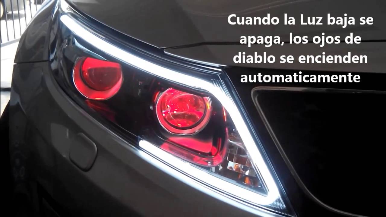 AutosLed: Personalización de Faros Kia Optima 2014