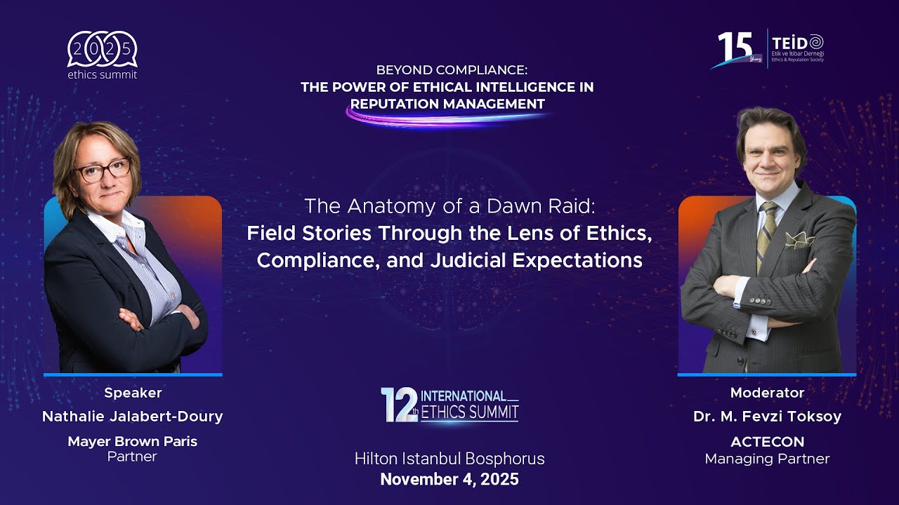 The Anatomy of a Dawn Raid: Field Stories on Ethics, Compliance & Judicial Expectations
