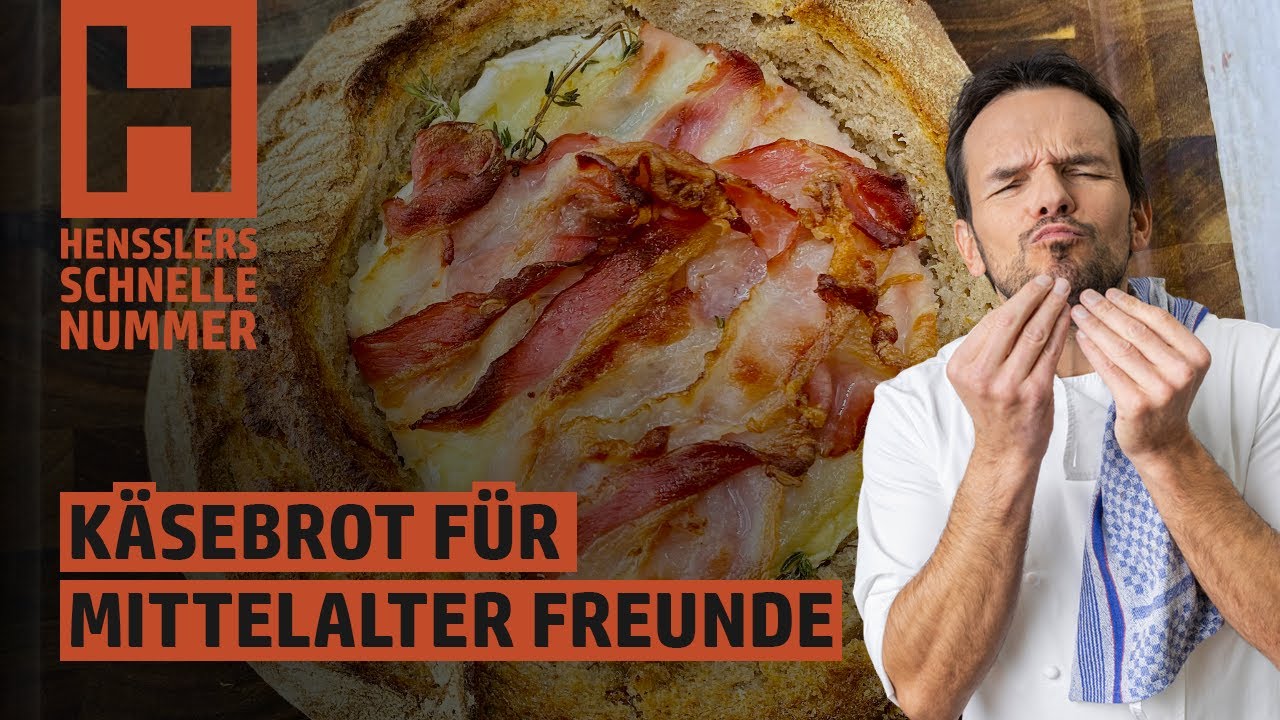 Schnelles Käsebrot für Mittelalter Freunde Rezept von Steffen Henssler
