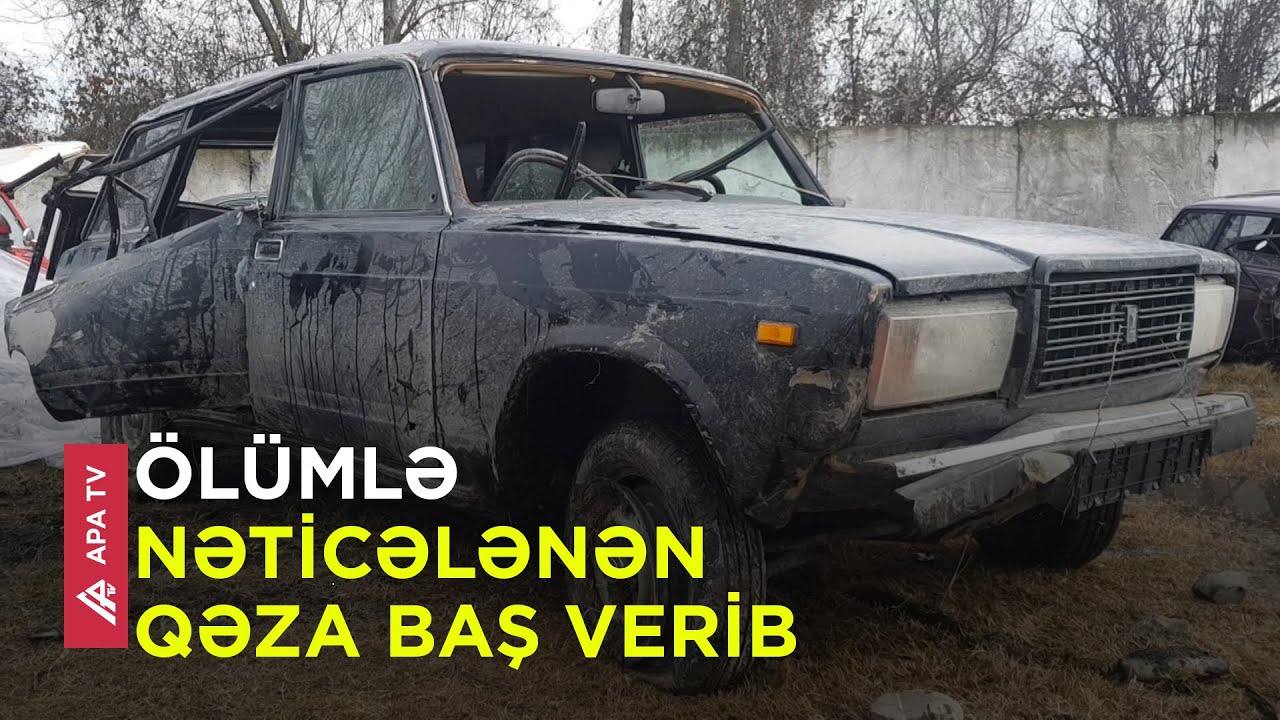 Ağdaşda ölümlə nəticələnən avtomobil qəzası baş verib  – APA TV